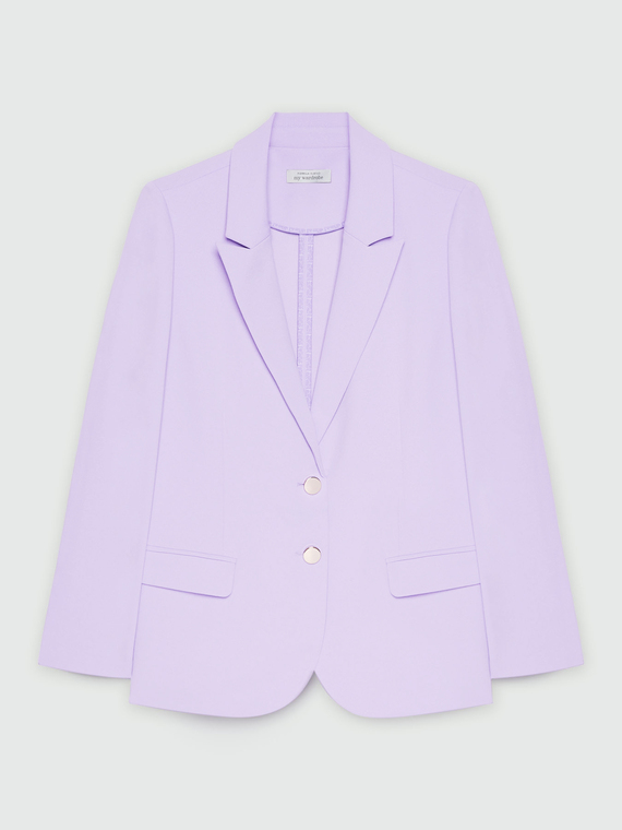 Blazer in tessuto stretch