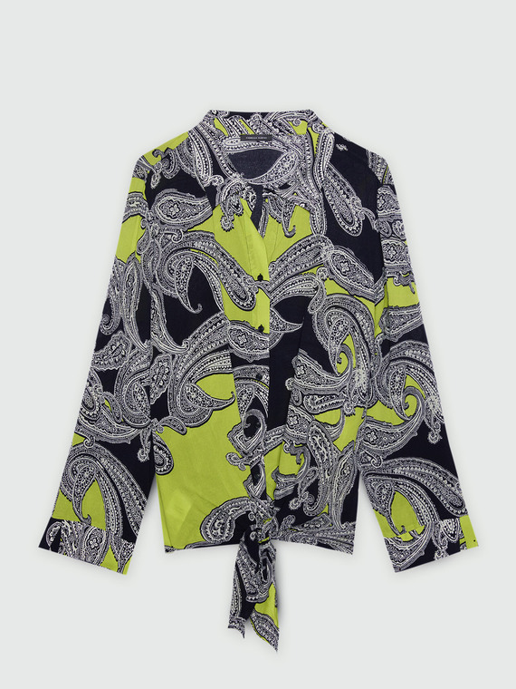 Camicia dalla stampa bandana