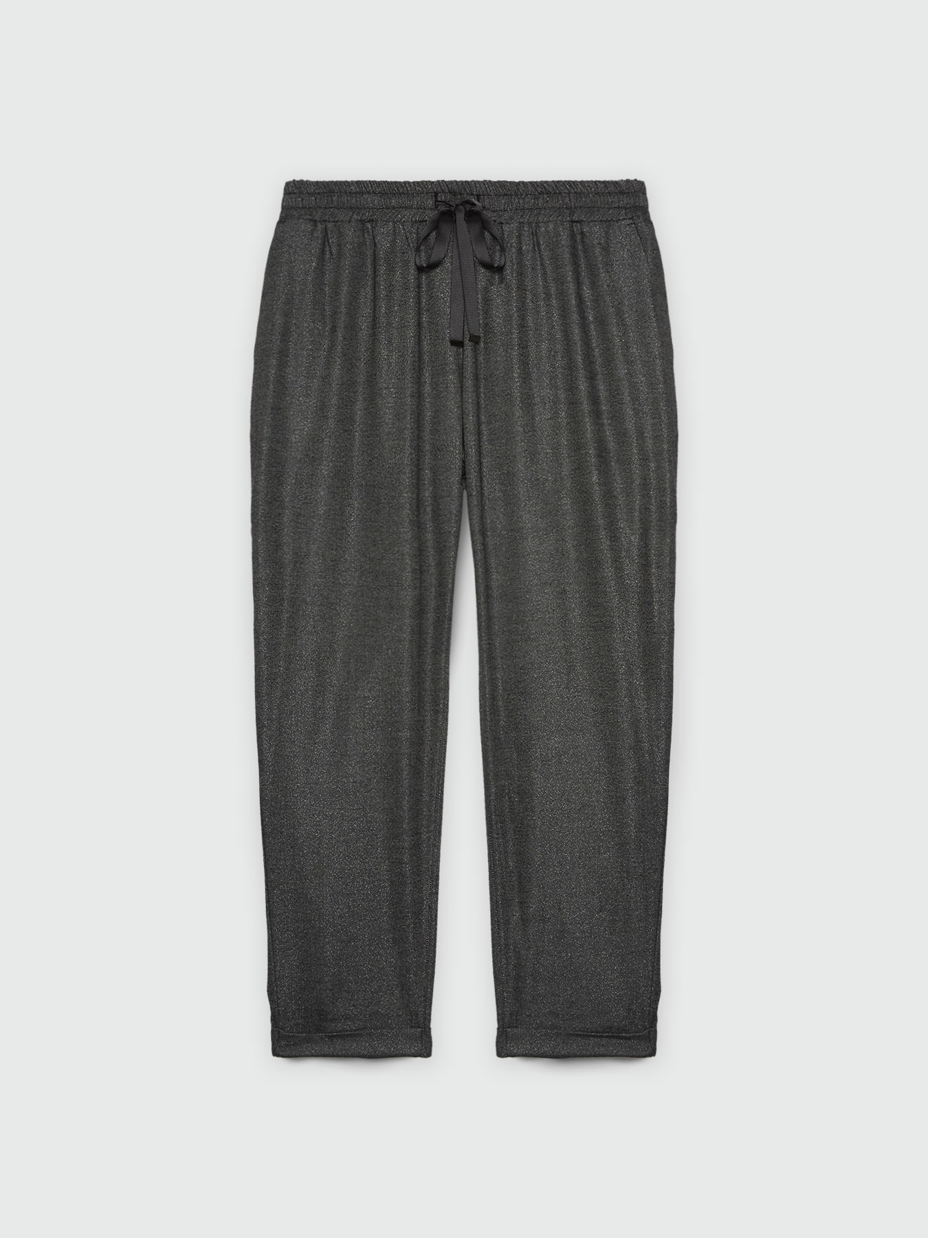 Pantaloni joggers lurex image number 0