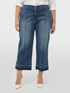 Jeans cropped con tasche all'americana image number 2