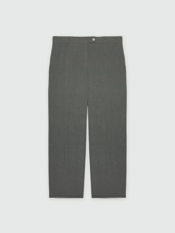 Wide straight trousers