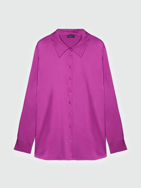 LENZING™ ECOVERO™ viscose satin shirt