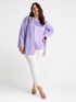 T-shirt in raso e jersey lurex image number 3