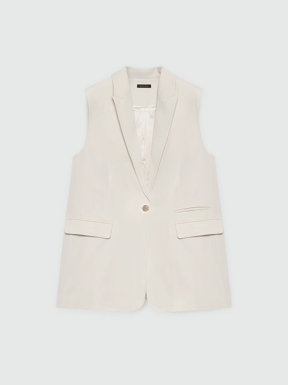 Blazer senza maniche