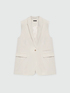 Blazer senza maniche image number 4