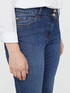 Jeans flare Turchese image number 4