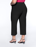 Cropped jersey trousers image number 2