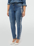 Jeans skinny con bordi silver image number 2