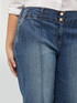 Jeans cropped con tasche all'americana image number 3