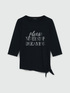 T-shirt con stampa motivazionale image number 4