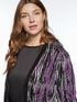 Cardigan lungo jacquard image number 3