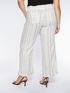 Striped trousers with sash at the waist image number 2