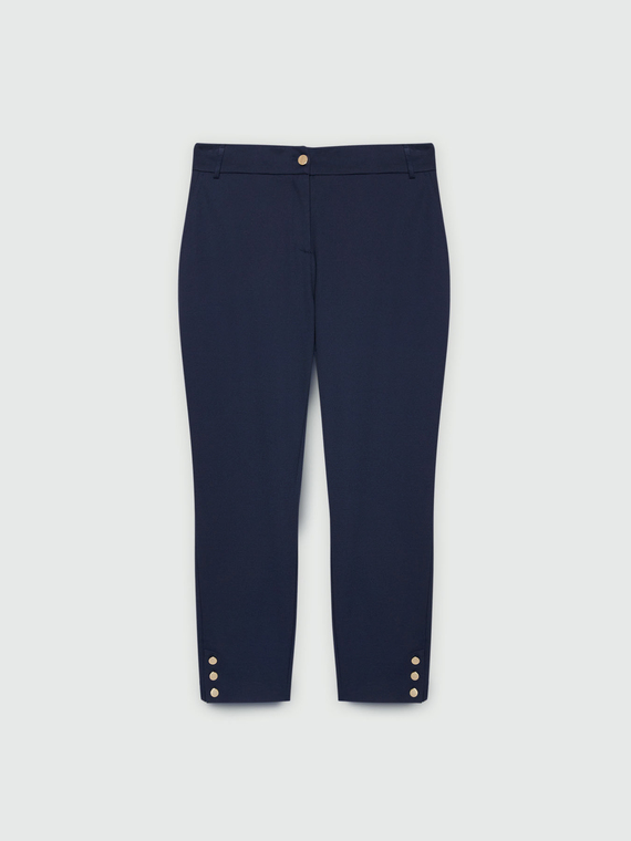 LENZING™ ECOVERO™ viscose slim trousers