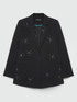 Blazer lungo con punti luce image number 5