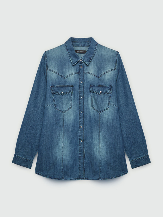 Chemise en denim