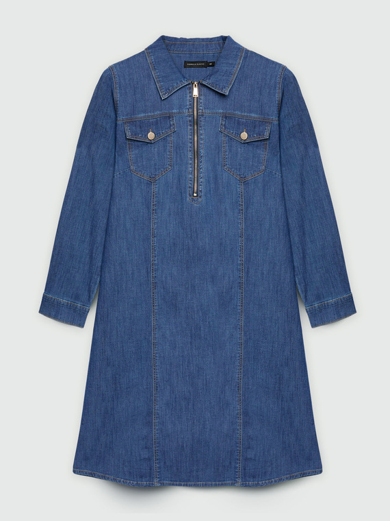 Vestito in denim stretch