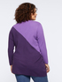 Maglia dal colour block diagonale image number 1