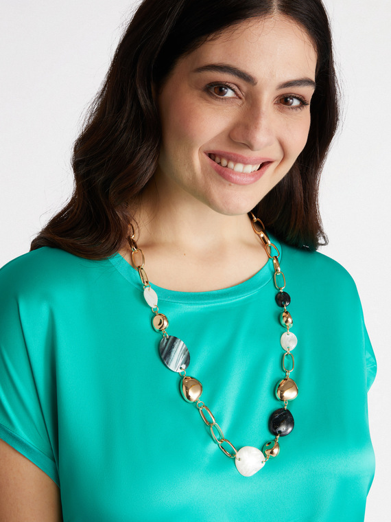 Collana con catena